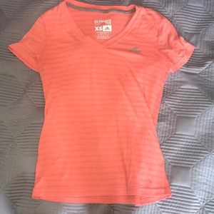 Orange adidas top